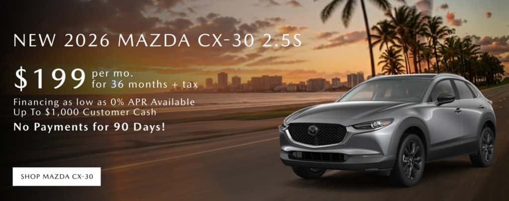 New 2026 Mazda CX-30 2.5S