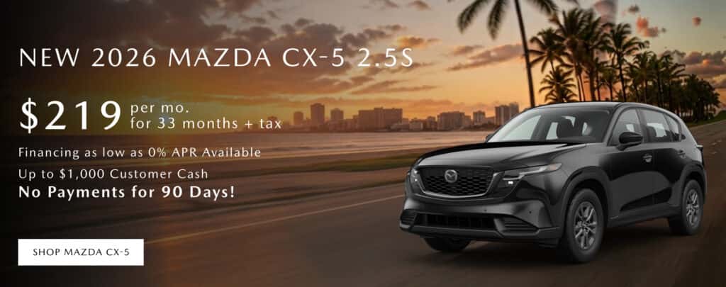 New 2026 Mazda CX-5 2.5S