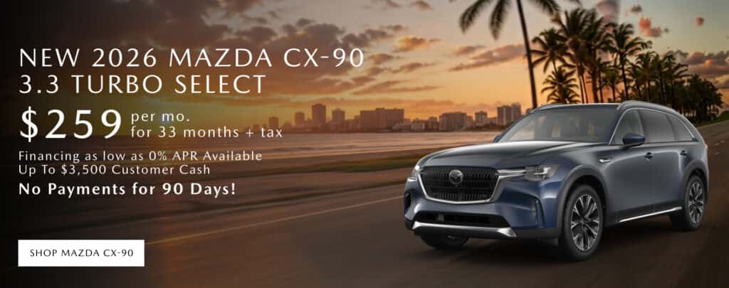 New 2026 Mazda CX-90 Turbo Select