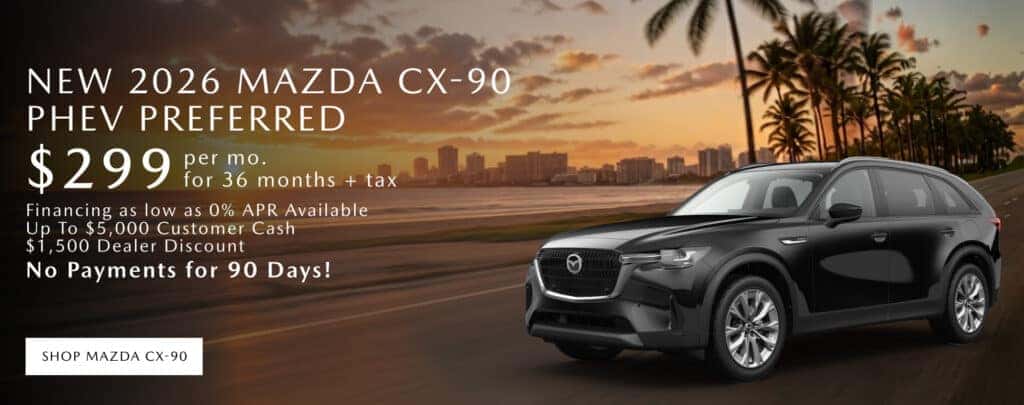 New Mazda 2026 CX-90 PHEV Preferred