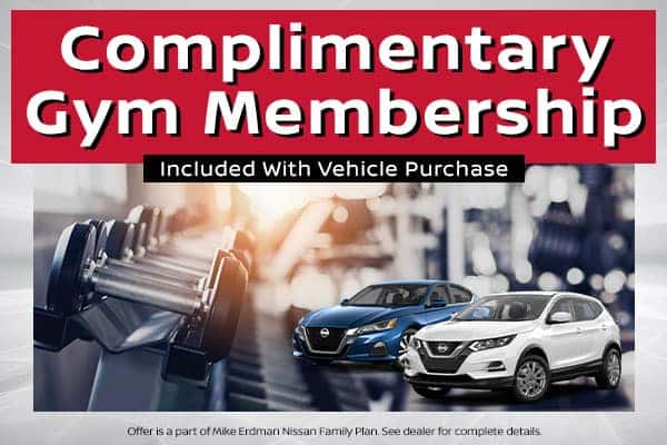 <center><strong>Complimentary Gym Membership</strong></center>