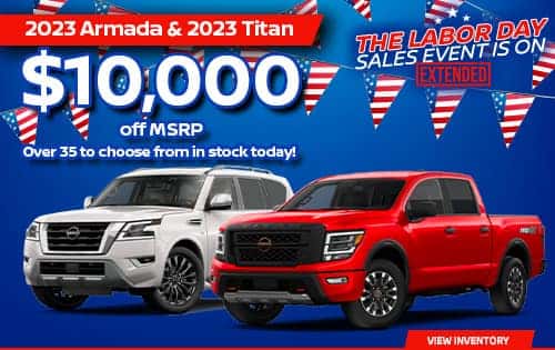 <center><strong>2023 Nissan Armada & 2023 Nissan Titan</strong></center>