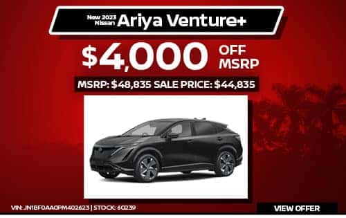 <center><strong>2023 Nissan Ariya Venture+</strong></center>
