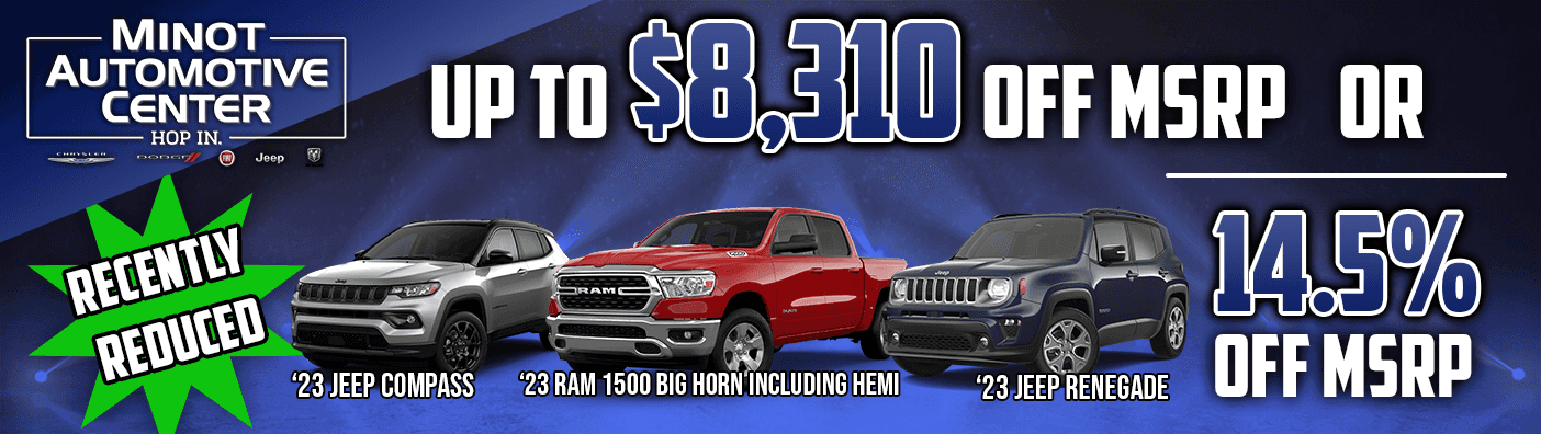 Minot Automotive Center | Ram, Chrysler, Dodge, Jeep, Ram Dealer in Minot