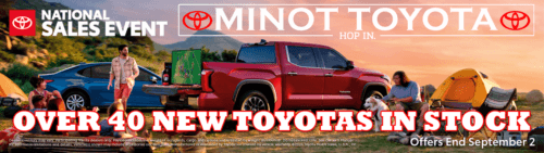 New Toyota Vehicles For Sale | Minot Automotive Company