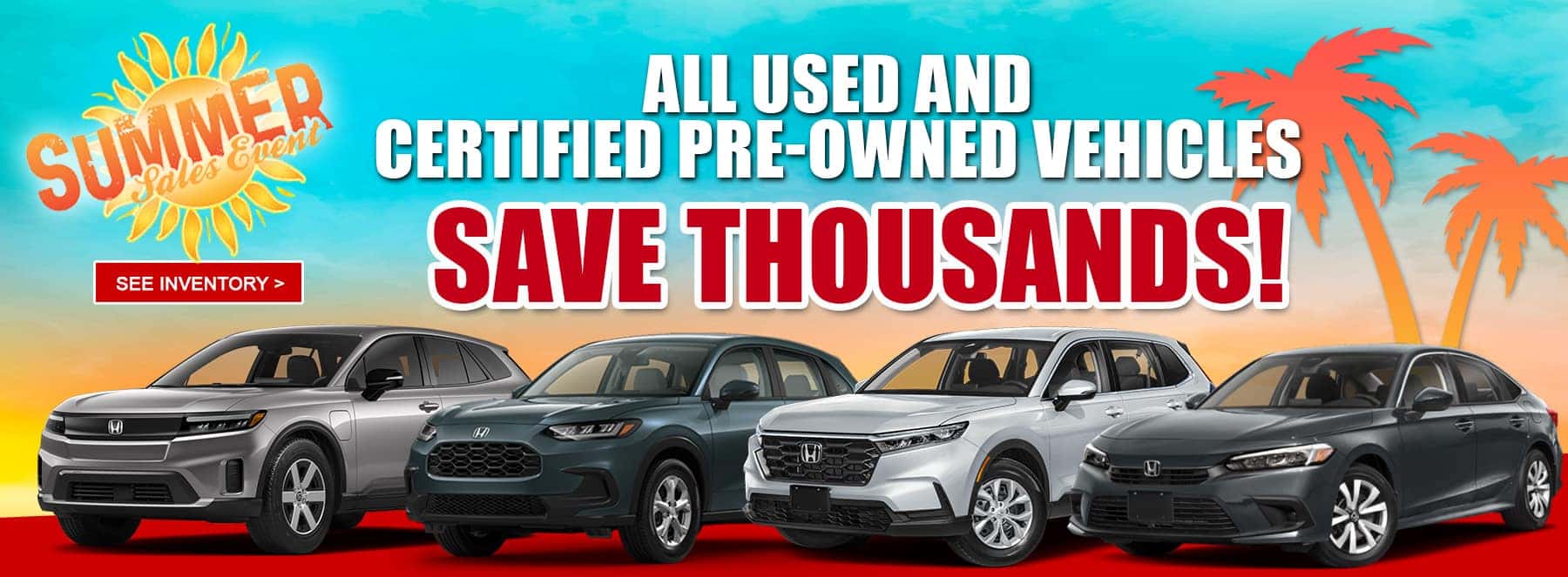 used car sale