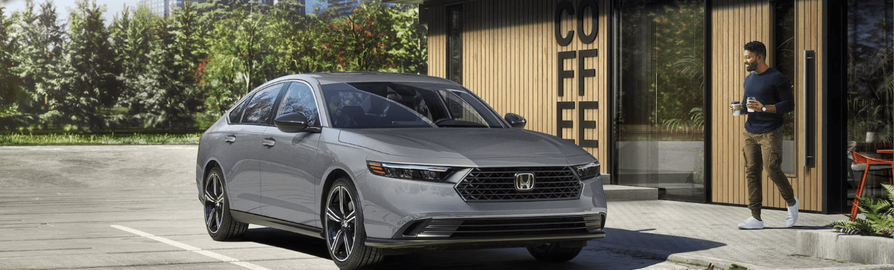 Nalley Honda Brunswick showroom featuring the latest Honda Accord models