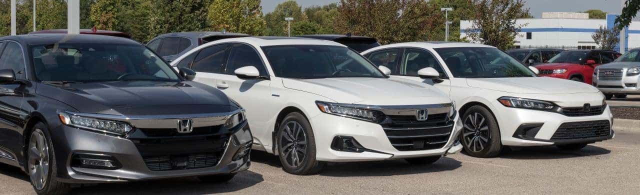 Nalley Honda Brunswick dealership showcasing a variety of used cars for sale near Waycross, GA.