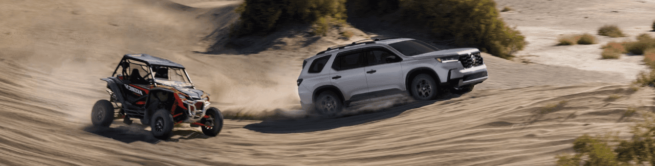 Nalley Honda Brunswick dealership showing a new Honda CR-V for sale near Brunswick, GA.