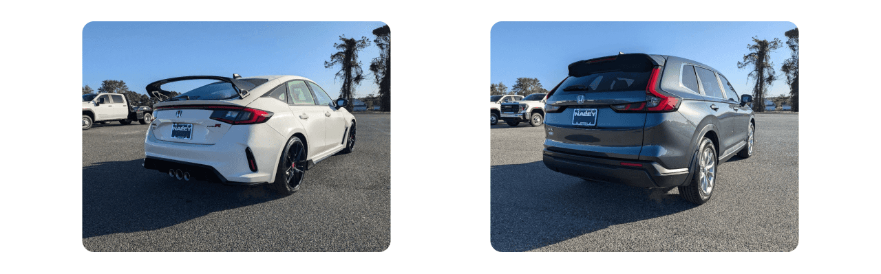 Nalley Honda Brunswick showcasing Honda vehicles.