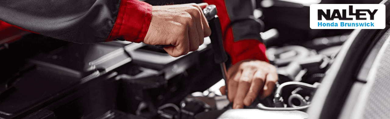 Honda service technician at Nalley Honda.