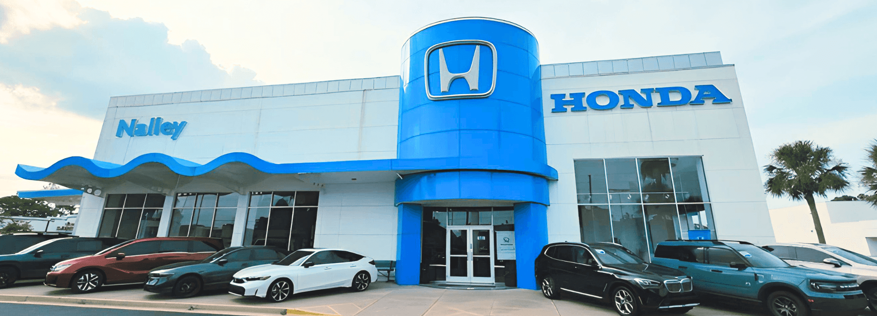 outside the dealership