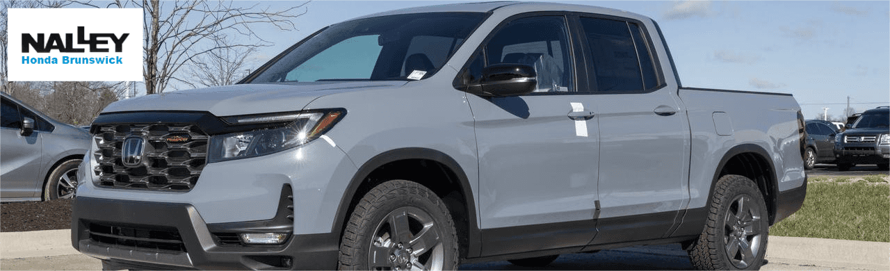 Pre-owned Honda Ridgeline truck in the Brunswick, GA dealership lot
