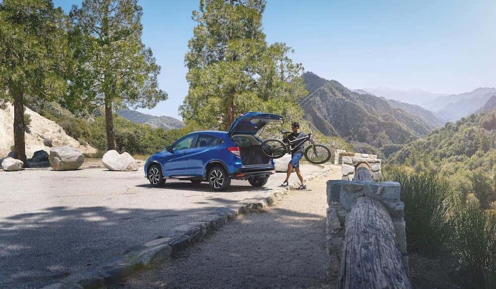 Honda HR-V Loading Bike