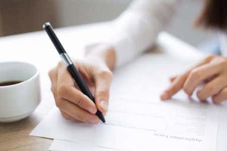 Warranty paperwork
