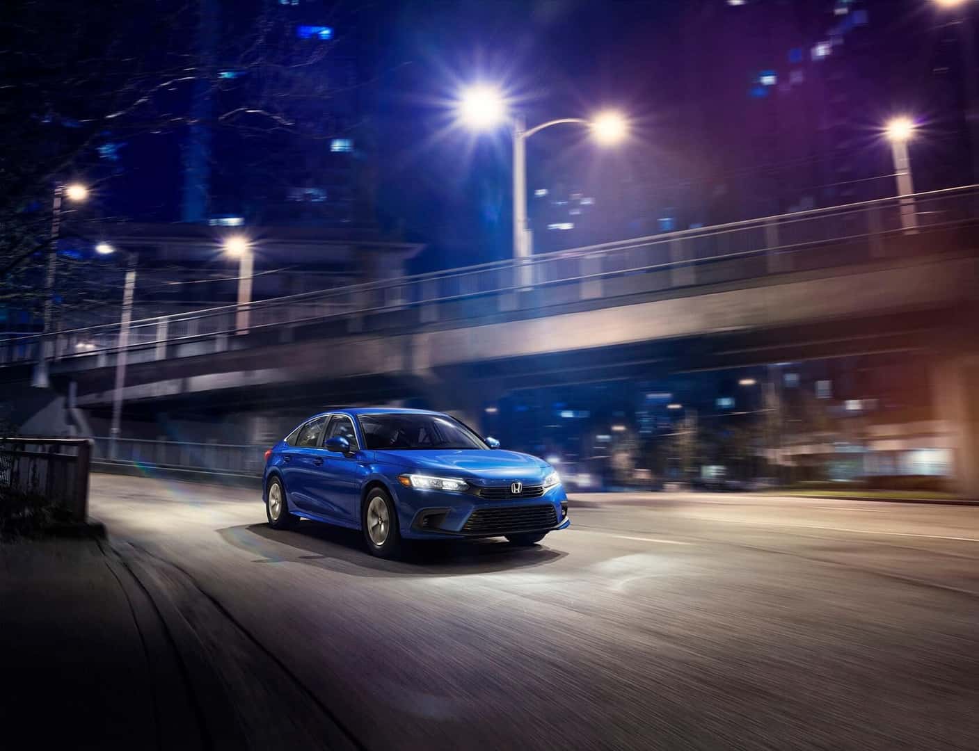 2022 Honda Civic Blue