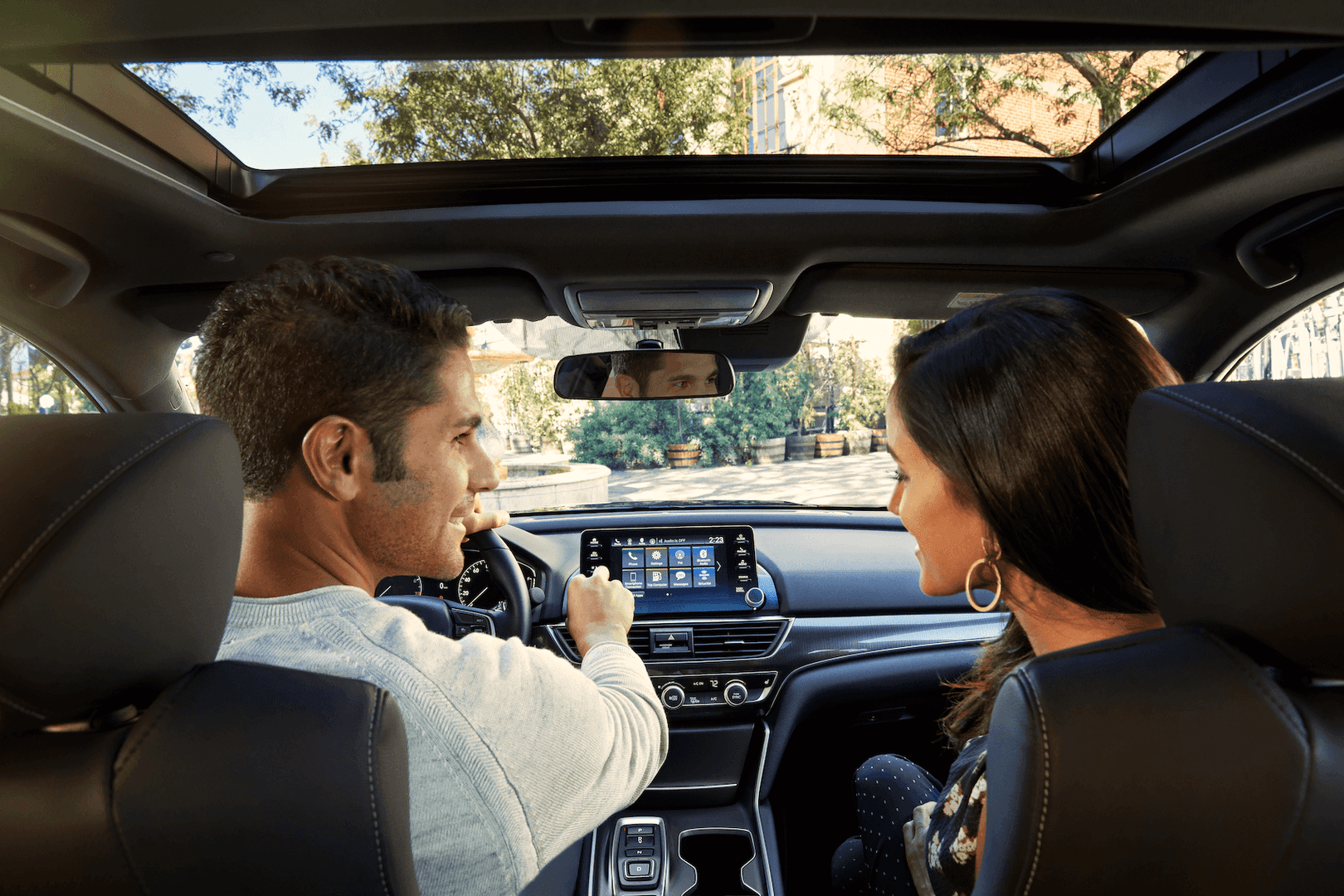 A look inside the Honda Accord's cabin