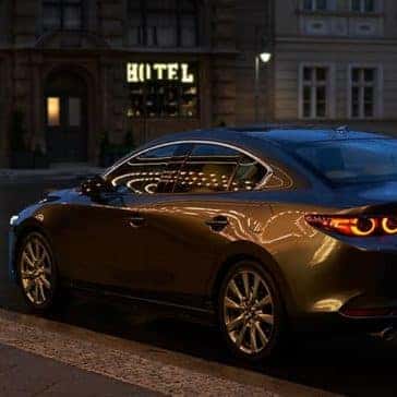 2020 Mazda3 Sedan Rear