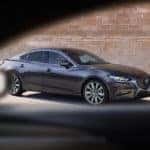 Silver 2020 Mazda6 in Alleyway