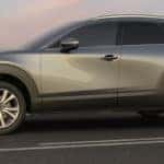 Silver 2020 Mazda CX-30 on Highway