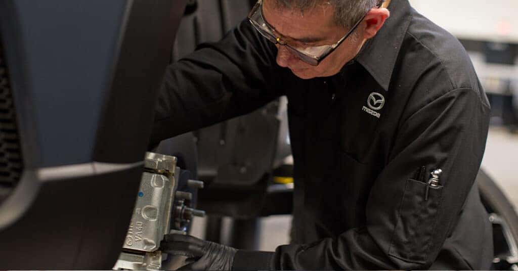 Mazda Service for Regenerative Brakes