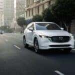 A Mazda Certified Pre-Owned model on the road