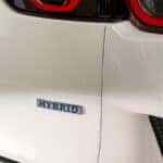 Mazda hybrid cars rear badge