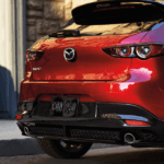 2026 Mazda3 Hatchback rear angle