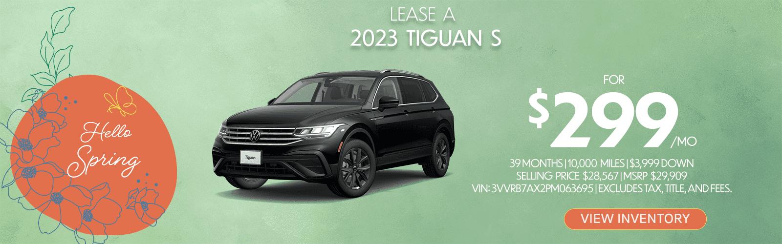 tiguan 23 lease