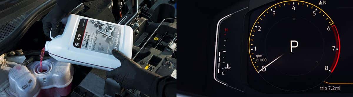 Volkswagen Coolant Fluid Exchange Service
