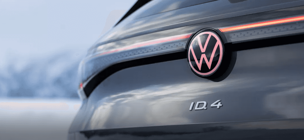 2025 Volkswagen ID.4 illuminated rear logo