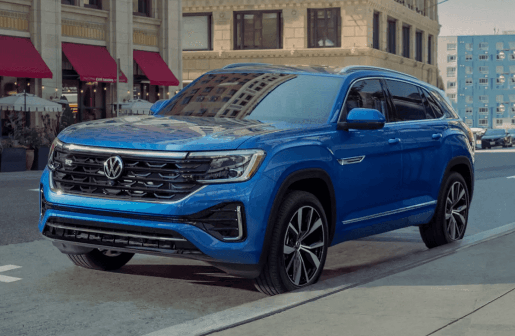 2026 Volkswagen Atlas Cross Sport Parked in Urban Area