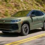 2026 Volkswagen Tiguan driving on the highway