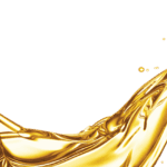 oil on transparent background