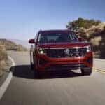 Volkswagen Atlas driving on the highway