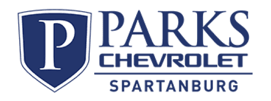 The Parks Chevrolet Spartanburg logo is shown.