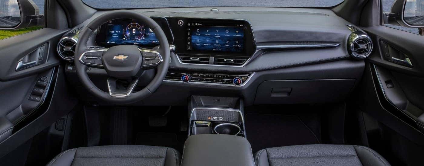 The interior of a 2025 Chevy Equinox for sale near Five Forks.