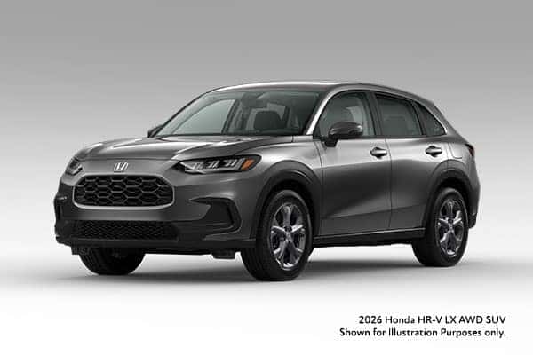 New 2026 Honda HR-V LX AWD SUV