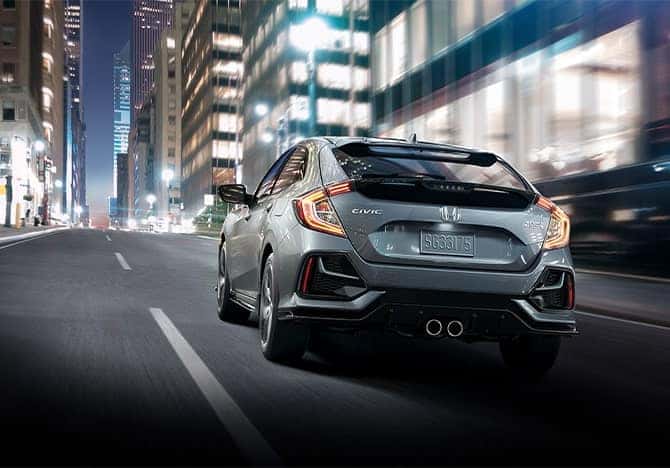 2020 Honda Civic Hatchback rear