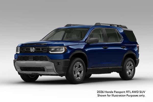 New 2026 Honda Passport RTL AWD SUV
