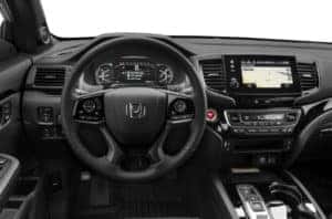 interior of the 2022 honda passport