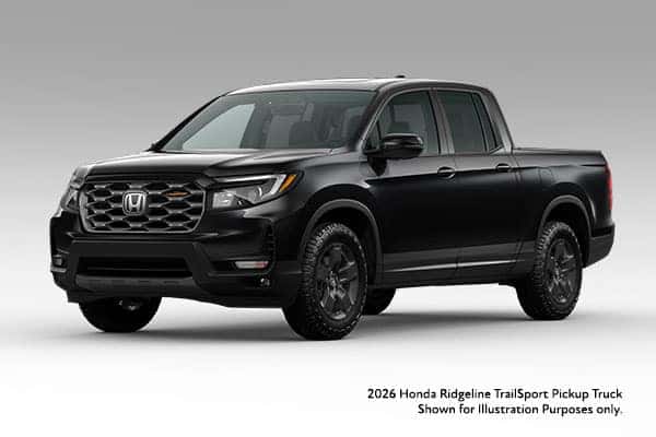 New 2026 Honda Ridgeline RTL AWD Pickup Truck