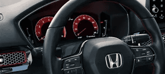 Honda Civic Si interior view