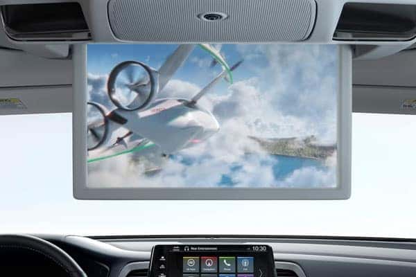 Honda Odyssey interior view