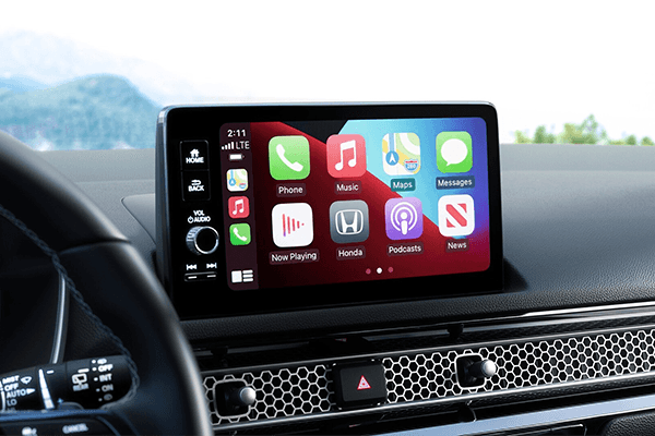 Honda Civic Hatchback Hybrid interior view