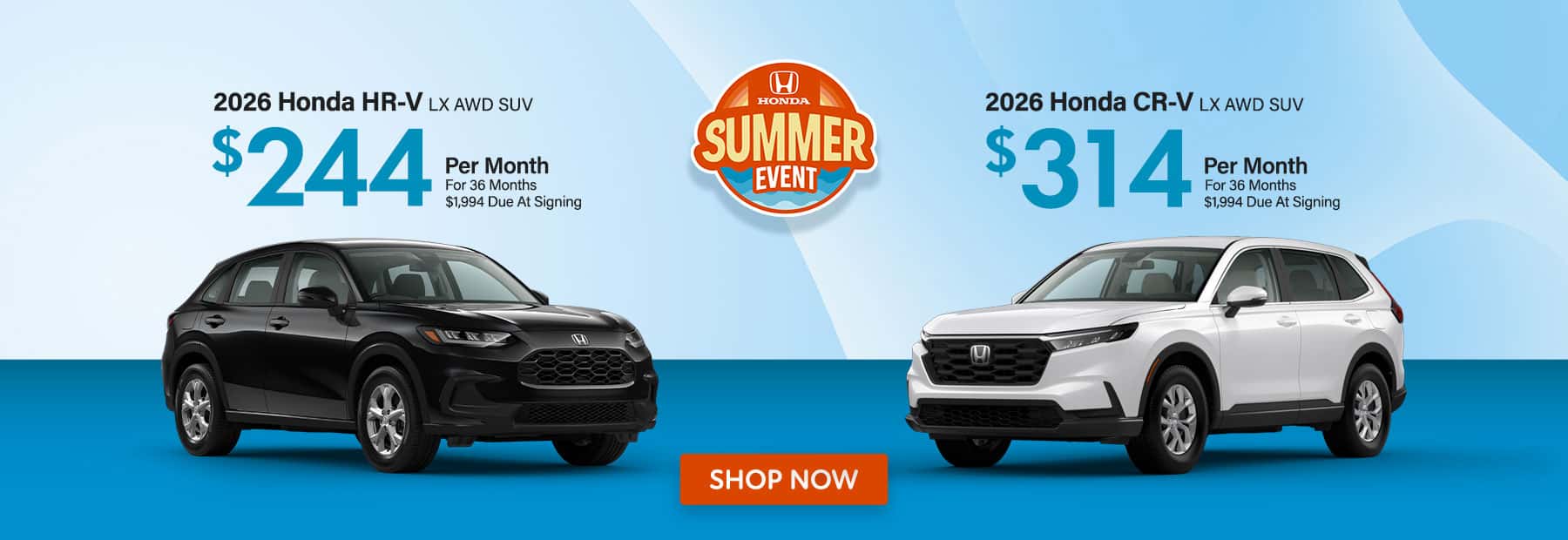 HR-V CR-V Offers