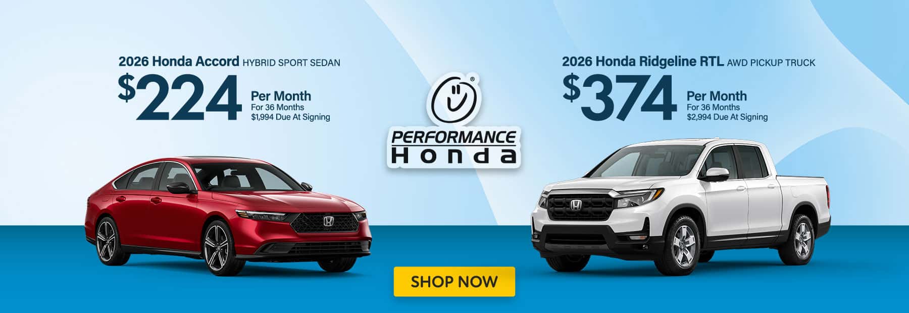 Accord Ridgeline Offer
