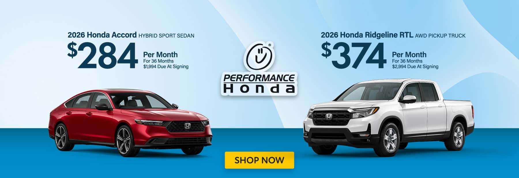 Accord Ridgeline Offer