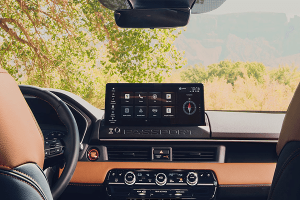 2026 Honda Passport dashboard and interior technology