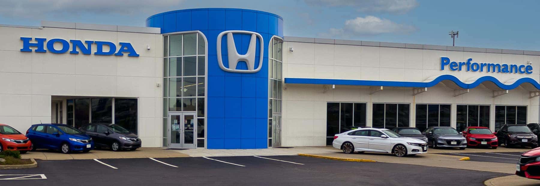 Performance Honda dealership banner
